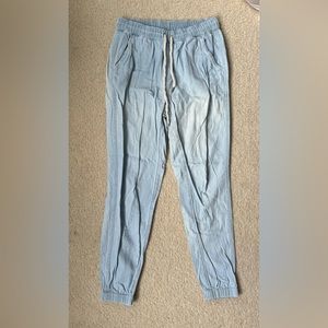 aerie Chambray Joggers